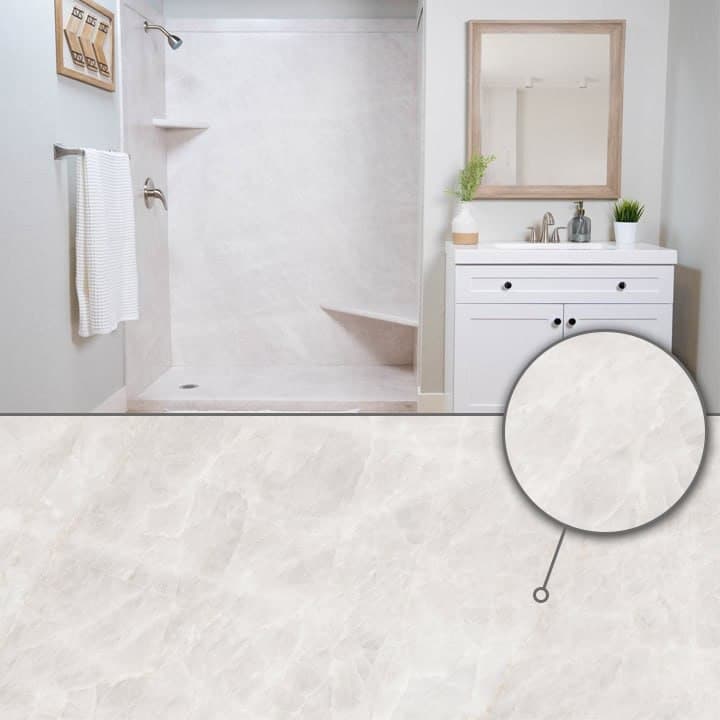 Taj Mahal shower wall color – Jacob Showers and Baths St. Louis