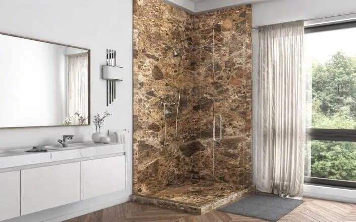 Elegant Shower Design – Jacob Showers and Baths St. Louis remodel