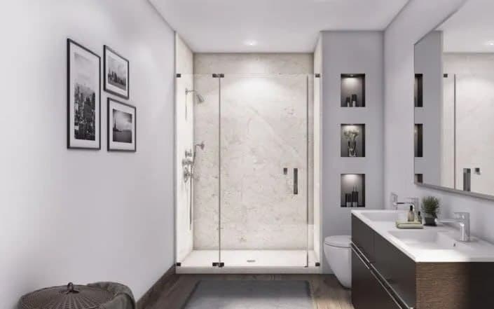 Spa-Inspired Shower – Jacob Showers and Baths St. Louis remodel