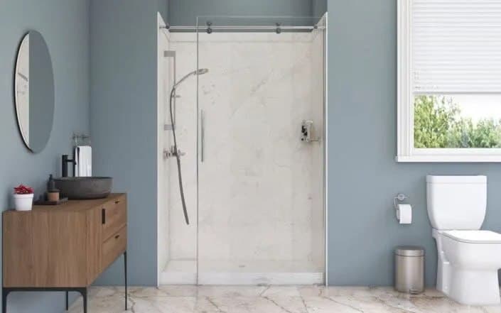 Modern Bathroom Remodel – Jacob Showers and Baths St. Louis remodel
