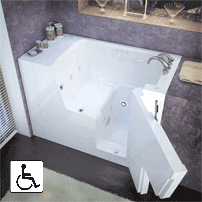 Jacob 2953WCA Series Walk-In Tub – Jacob Showers and Baths St. Louis remodel